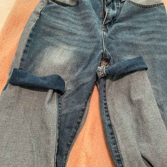 Nasty Gal Two Tone Mom Jeans - Picture 10 of 12